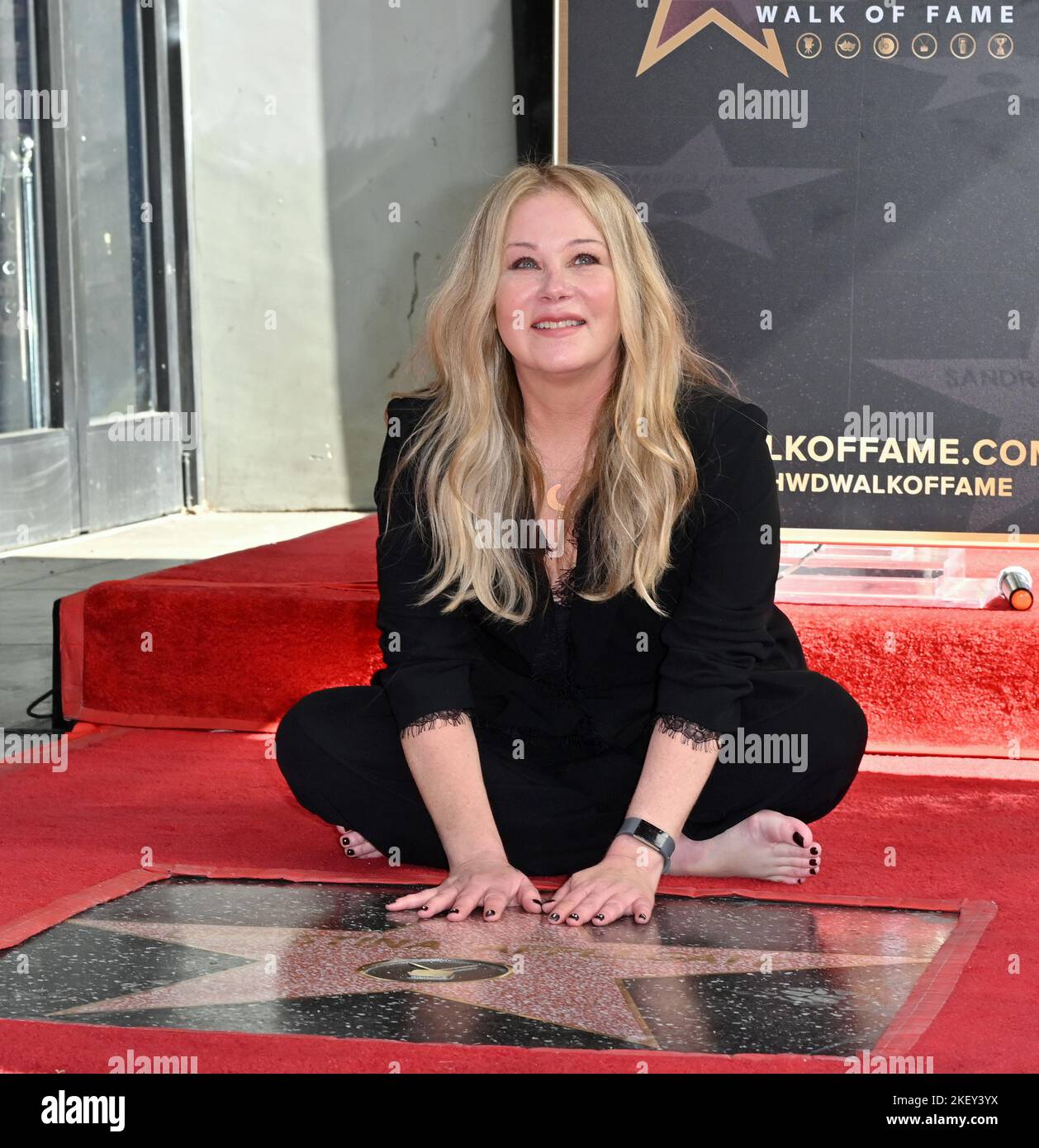 Los Angeles, États-Unis. 14th nov. 2022. Actrice Christina Applegate sur Hollywood Boulevard où elle a été honorée avec une étoile sur le Hollywood Walk of Fame. Crédit photo : Paul Smith/Alamy Live News Banque D'Images