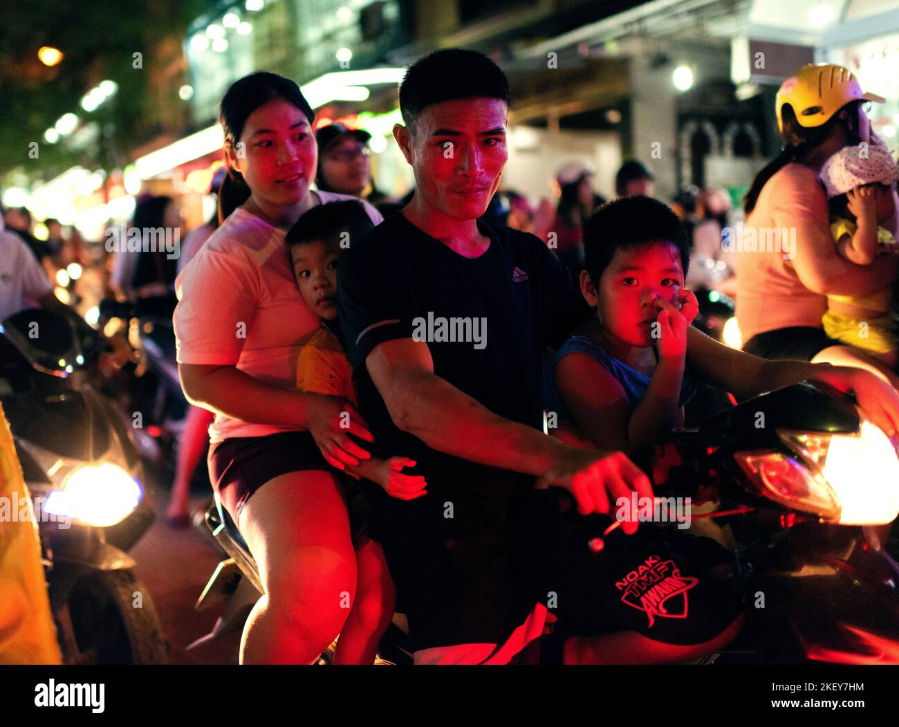 Île de Cat Ba, baie de Halong, Vietnam; 22 septembre 2018 Un petit