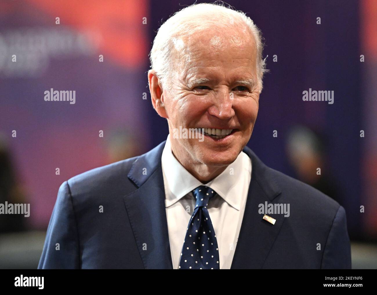 LE président AMÉRICAIN Joe Biden assiste au sommet de G20 à Bali, en Indonésie. Date de la photo: Mardi 15 novembre 2022. Banque D'Images