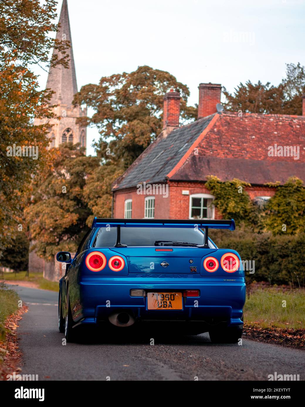 Nissan R34 GTR V Spec Banque D'Images