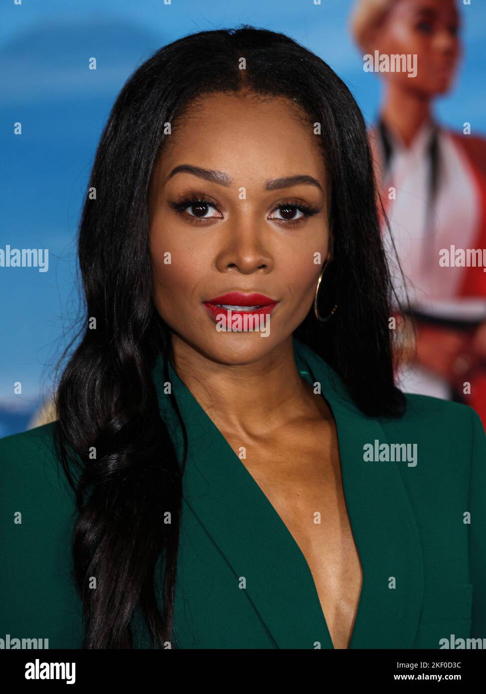 Zuri Hall arrive à la première américaine de Netflix's Glass Onion: A Knives Out Mystery' qui s'est tenue au musée Academy of Motion Pictures on 14 novembre 2022 à Los Angeles, Californie, États-Unis. (Photo de David Acosta/image Press Agency/NurPhoto) Credit: NurPhoto/Alay Live News Banque D'Images