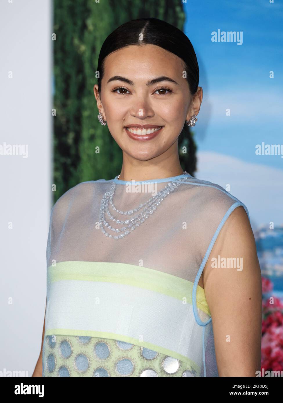 Jessica Henwick arrive à la première américaine de Netflix's Glass Onion: A Knives Out Mystery', qui s'est tenue au Academy Museum of Motion Pictures on 14 novembre 2022 à Los Angeles, Californie, États-Unis. (Photo de David Acosta/image Press Agency/NurPhoto) Credit: NurPhoto/Alay Live News Banque D'Images