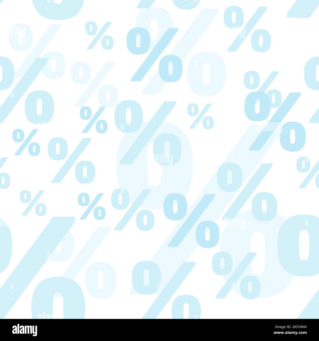 Bannière de vente sur fond bleu. Affiche de pourcentage de vente du modèle de publicité. Motif vectoriel sans couture. Illustration de Vecteur