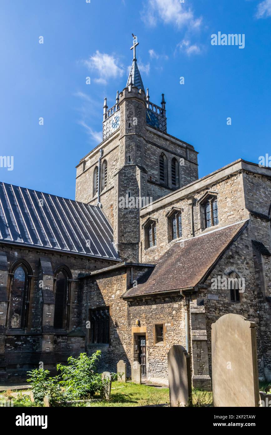 Église Sainte-Marie, Aylesbury, Buckinghamshire, Angleterre Banque D'Images