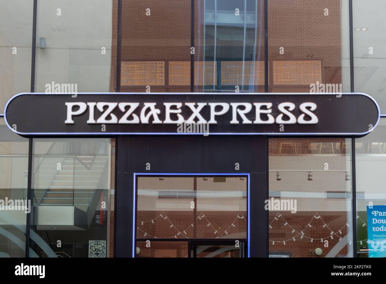 Restaurant Pizza Express, High Wycombe, Buckinghamshire, Angleterre Banque D'Images