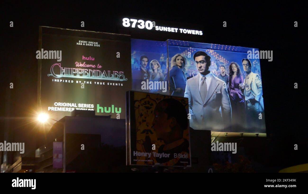 Los Angeles, Californie, Etats-Unis 13th novembre 20212 Une vue générale de l'atmosphère de Bienvenue à Chippendales Billboard on 13 novembre, 20212 à Los Angeles, Californie, Etats-Unis. Photo par Barry King/Alay stock photo Banque D'Images