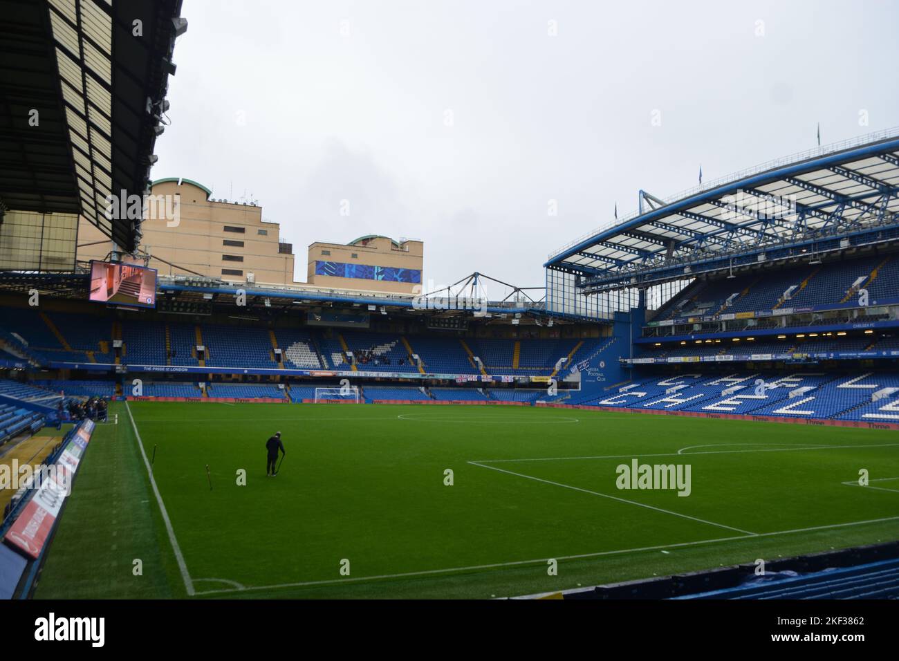 London 2022, Chelsea Stadium, Stamford Bridge en novembre Banque D'Images