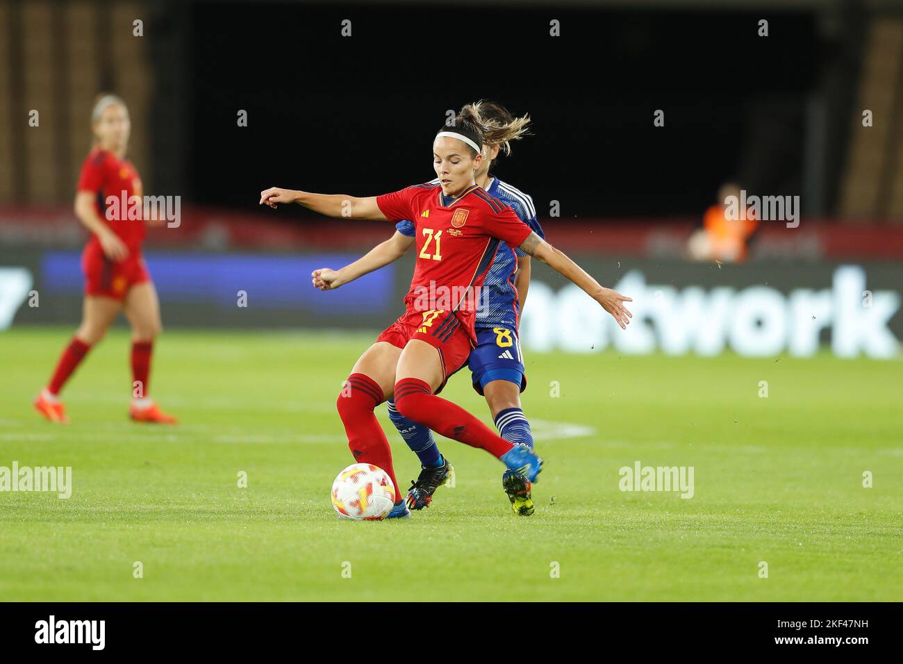 Séville, Espagne. 15th novembre 2022. Claudia Zomoza (ESP) football : rencontre internationale amicale entre l'Espagne 1-0 Japon à l'Estadio la Cartuja à Séville, Espagne . Crédit: Mutsu Kawamori/AFLO/Alay Live News Banque D'Images