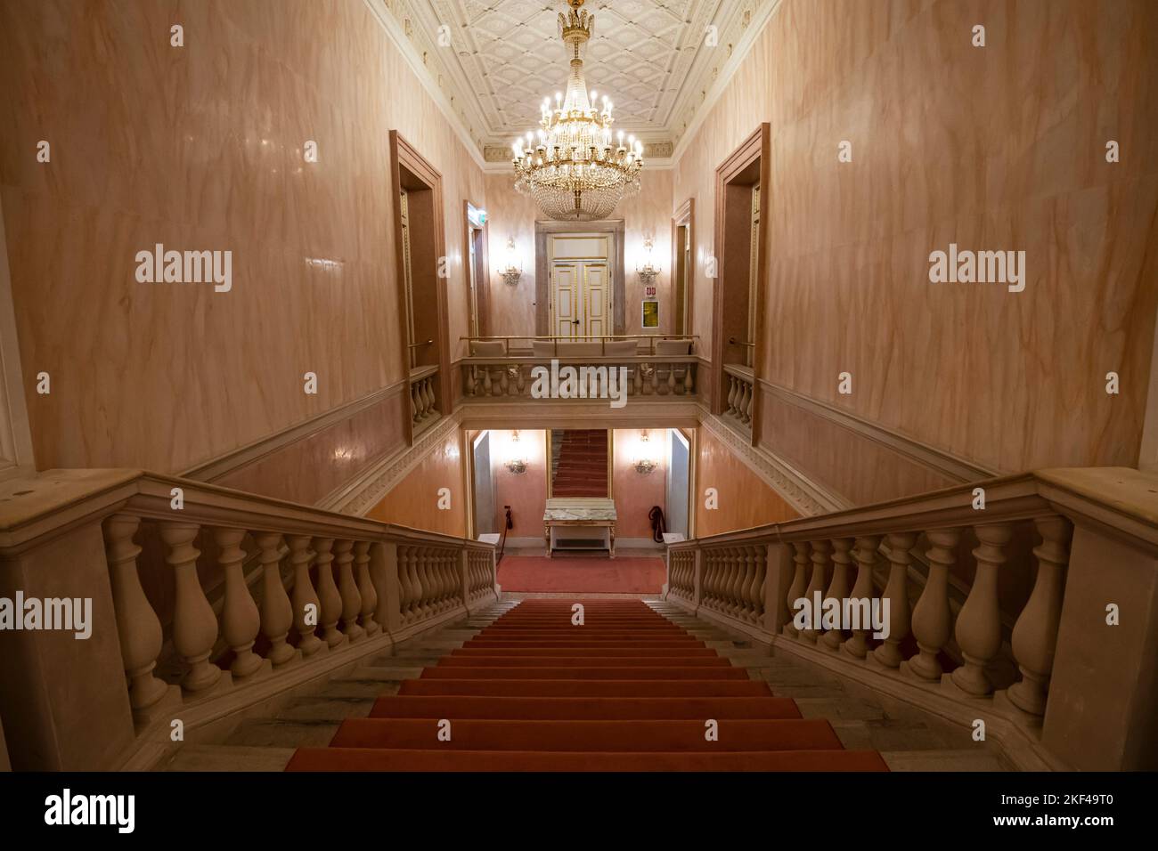 Innenansicht, Théâtre, Teatro la Fenice, Venendig, Venetien, Italien Banque D'Images