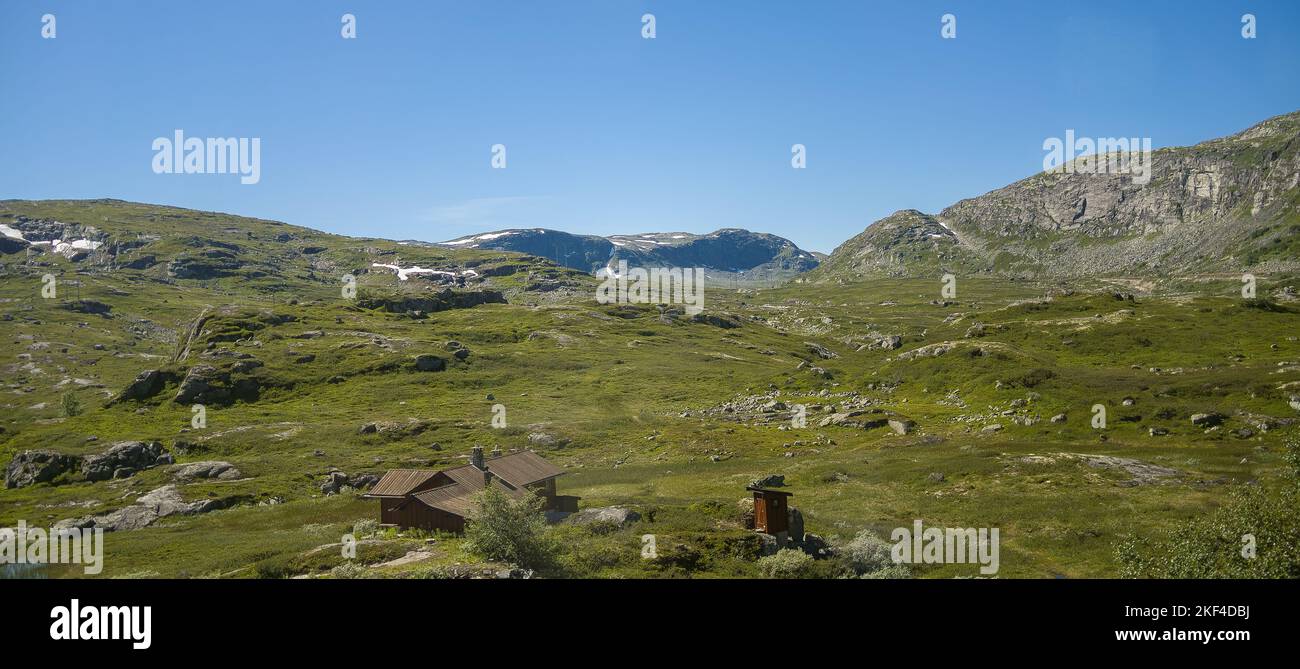 Plateau de Hardanger à Summertime, Norvège Banque D'Images
