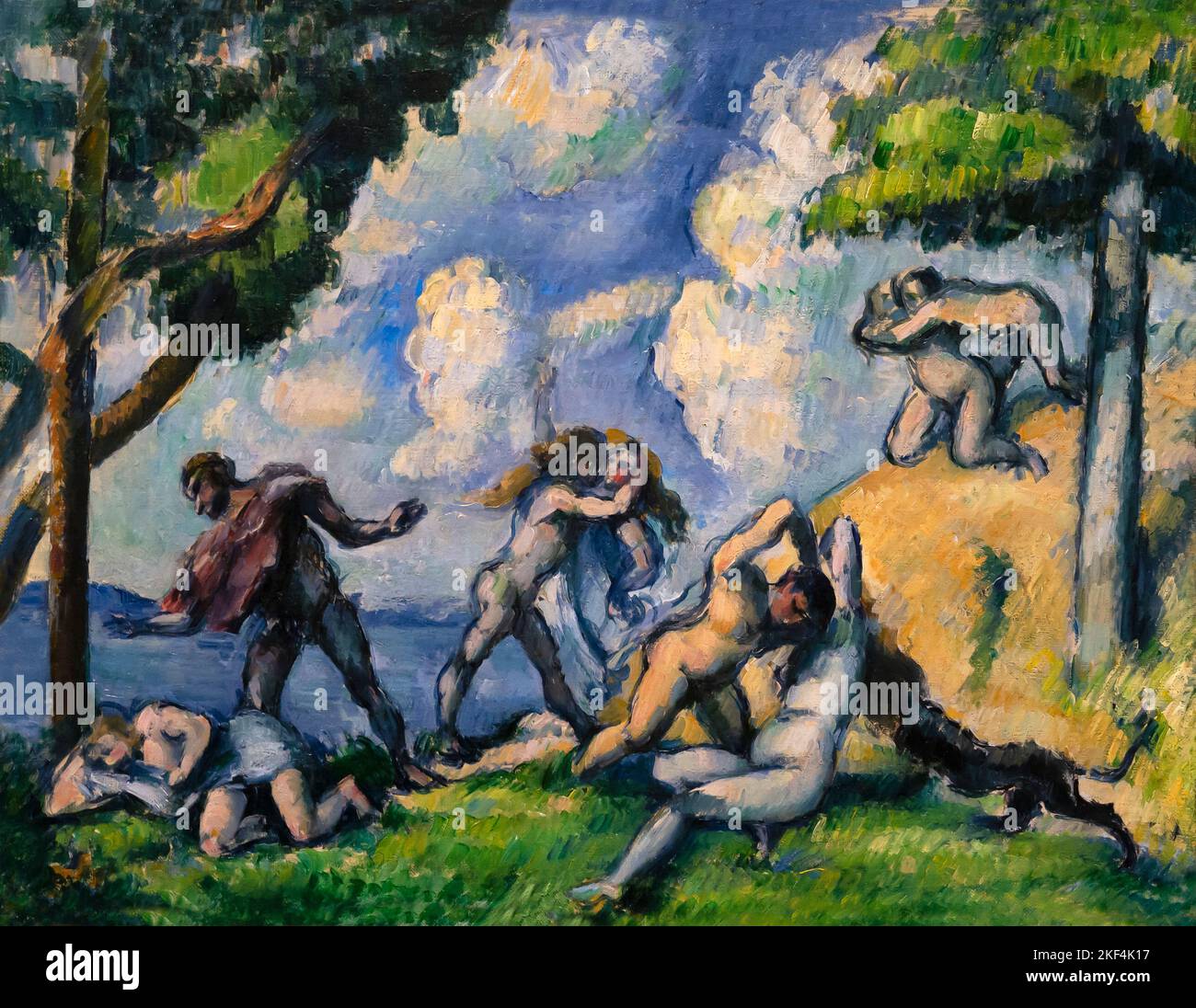 La bataille de l'Amour, Paul Cézanne, 1879-1880, Banque D'Images