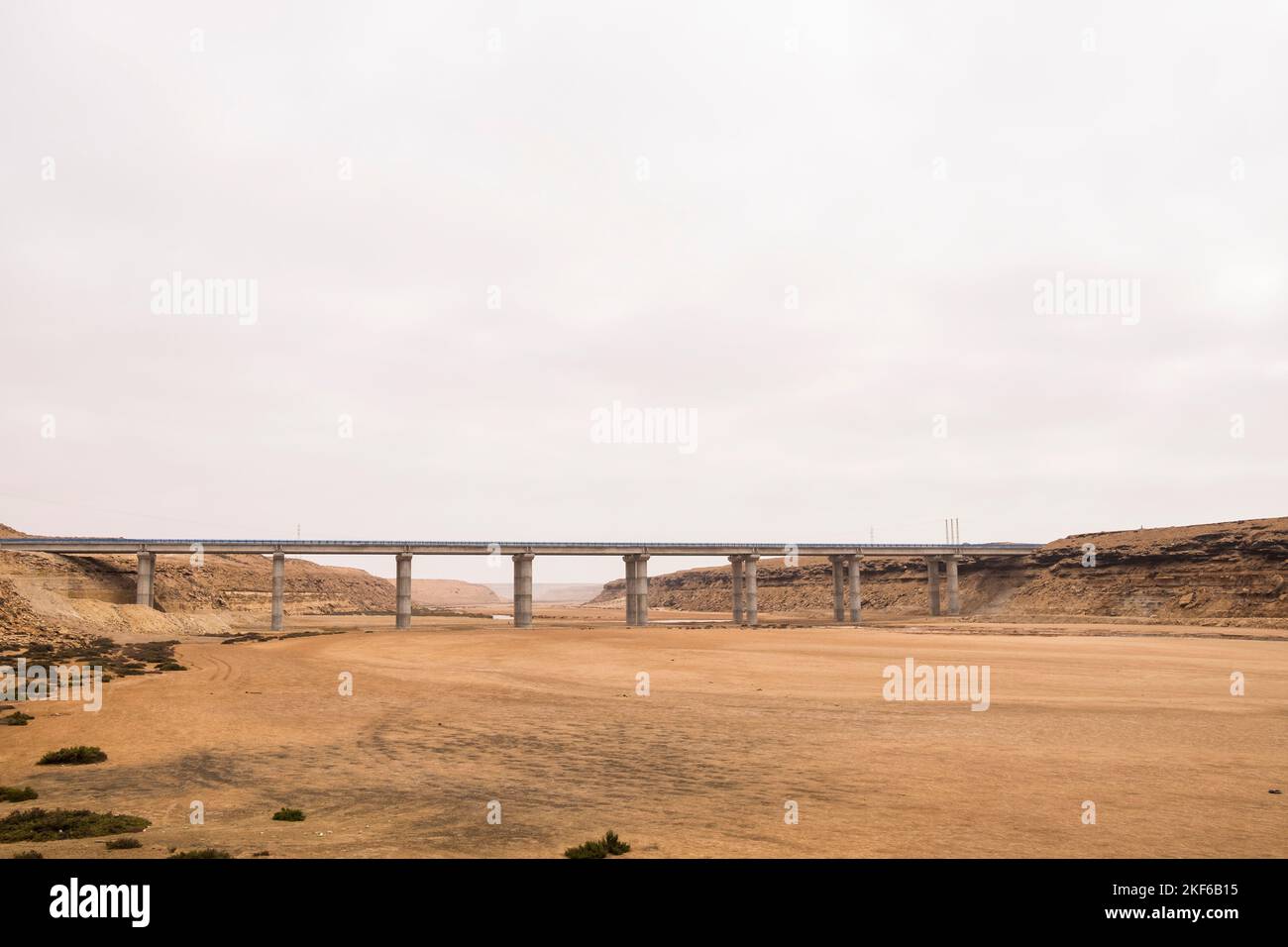 Maroc, Sahara occidental, autour de Laayoune Banque D'Images