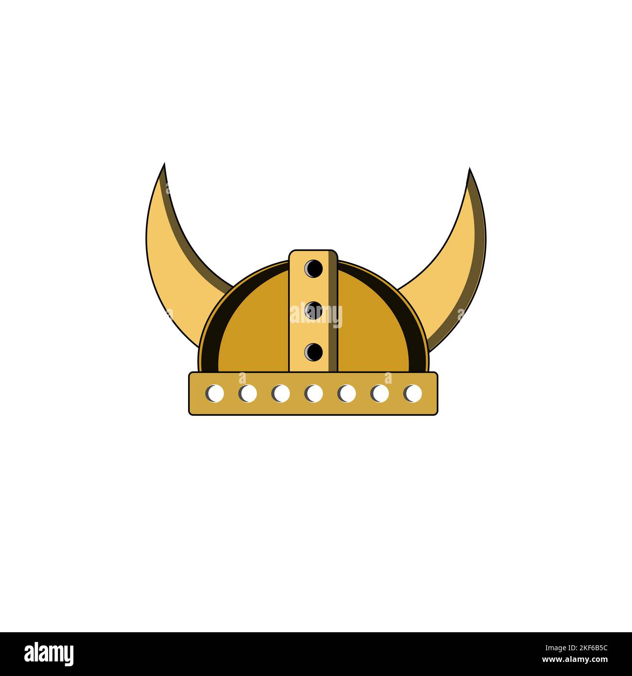 Modèle de logo Viking pour casque. Casque à tête de personnage Viking un logo d'icône inspiré du design. Ensemble de logos Viking pour casque. Adapté à une boutique de jeux Illustration de Vecteur