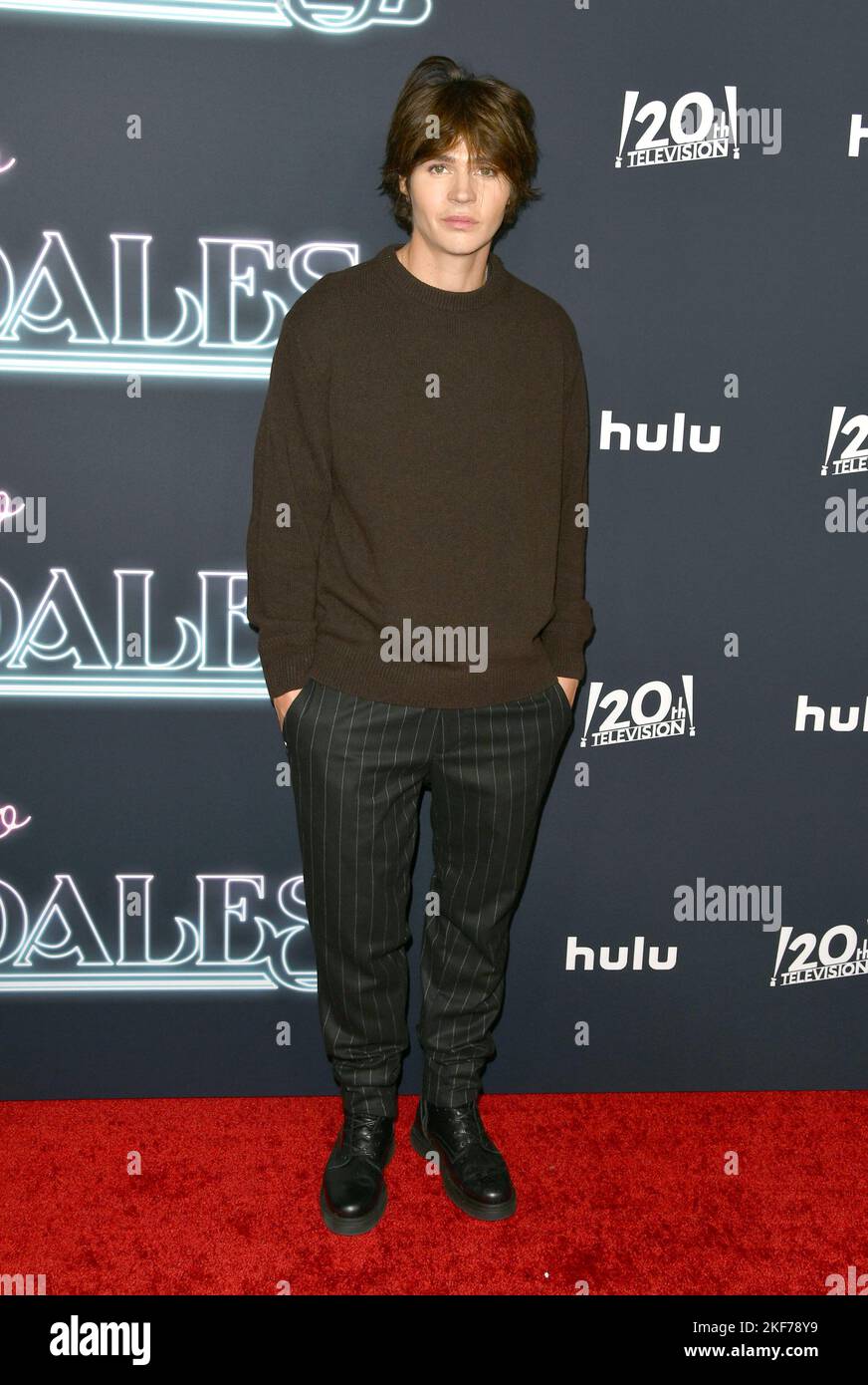 West Hollywood, env. 15th novembre 2022. Will Peltz participe à la première de Hulu « Welcome to Chippendales » au Pacific Design Center à West Hollywood, Californie, le November15, 2022. Credit: Koi Sojer/Snap'n U photos/Media Punch/Alamy Live News Banque D'Images
