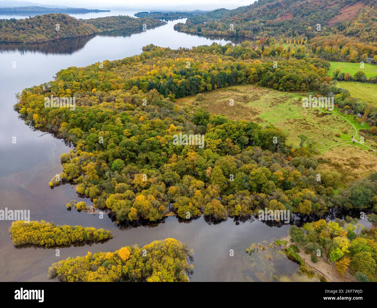 Luss, Loch Lomond, Ecosse, Royaume-Uni Banque D'Images