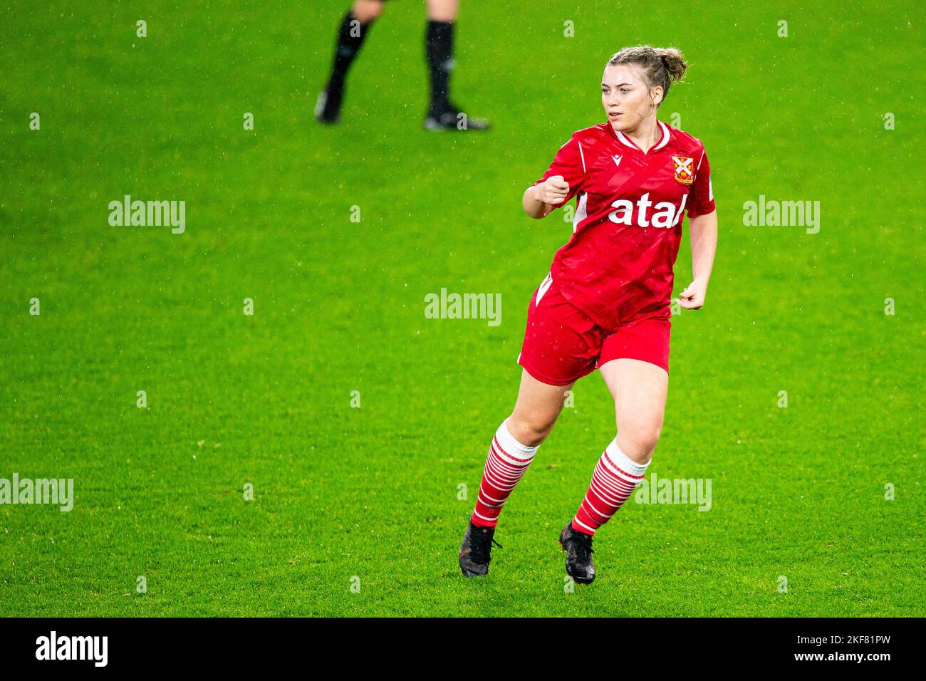 Cardiff, Royaume-Uni. 16th novembre 2022. Cardiff City v Abergavenny dans le Genero Adran Premier au Cardiff City Stadium le 16th novembre 2022. Crédit : Lewis Mitchell/Alay Live News Banque D'Images