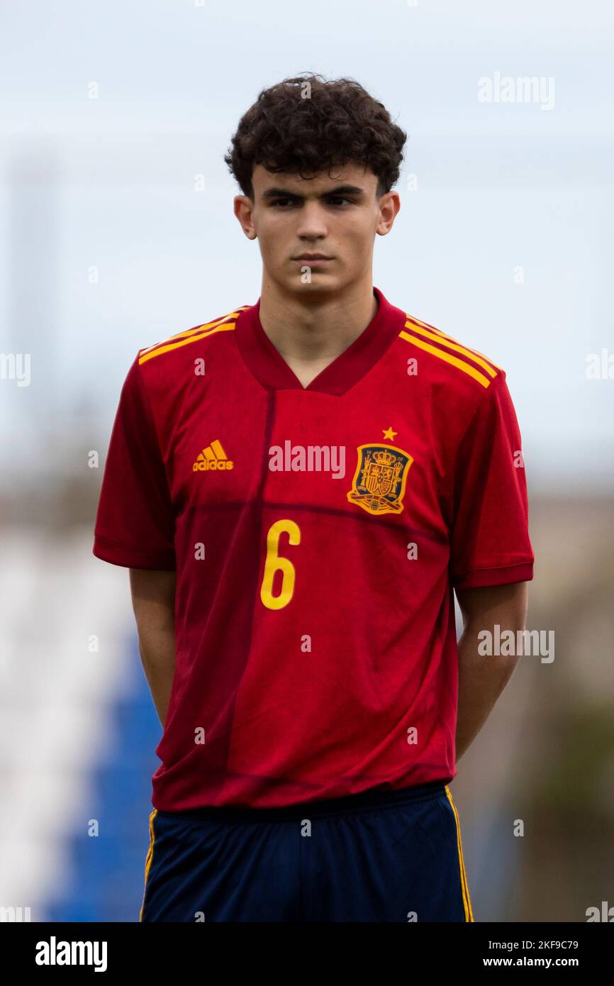 BAJCETIC STEFAN, ESPAGNE U19 vs ARABIE SAOUDITE U20, hommes, match amical, Wek de football, Pinatar Arena football Center. Espagne, région de Murcia, San Pedro Banque D'Images