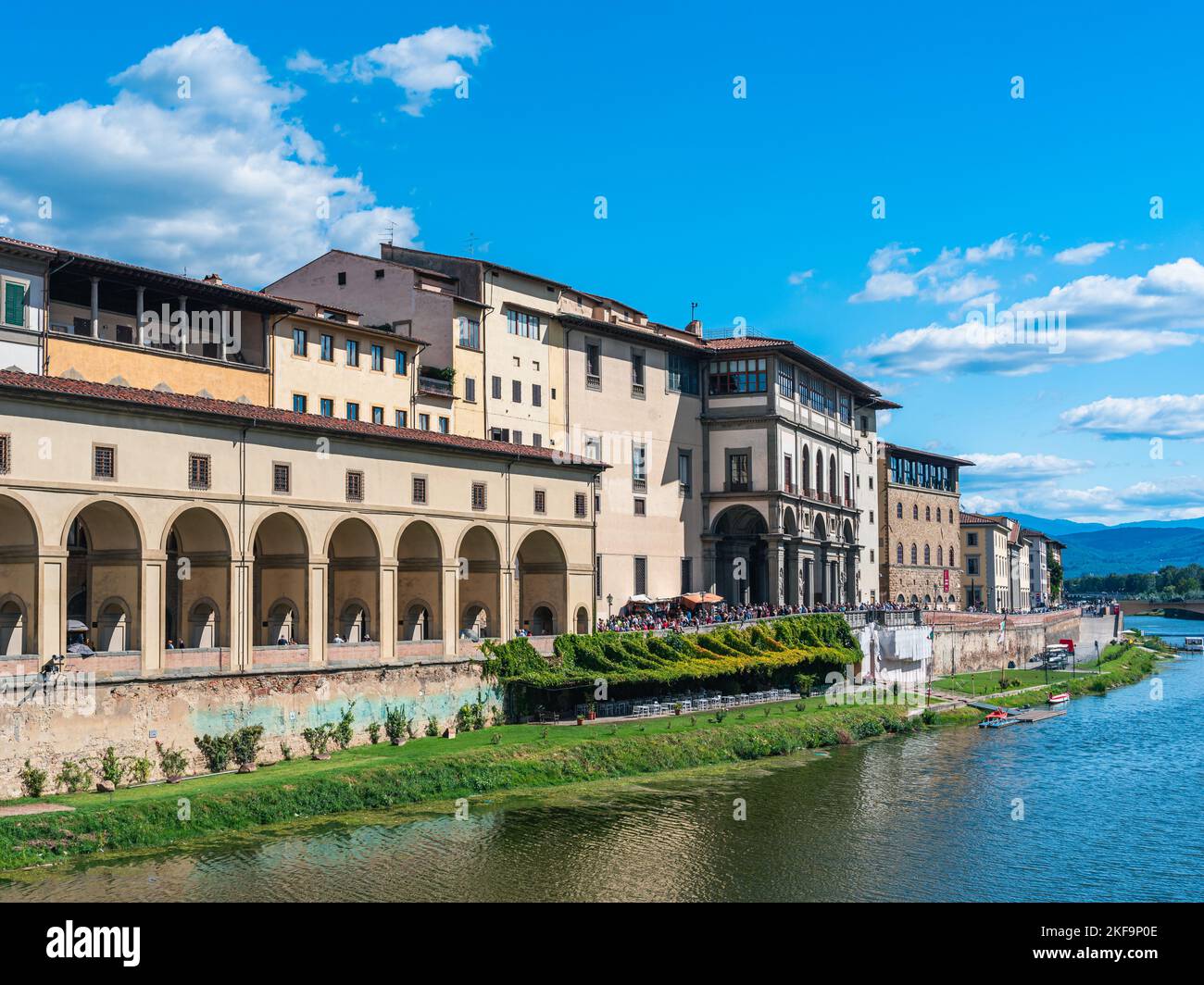 Galerie des Offices, Florence, Italie, Europe Banque D'Images