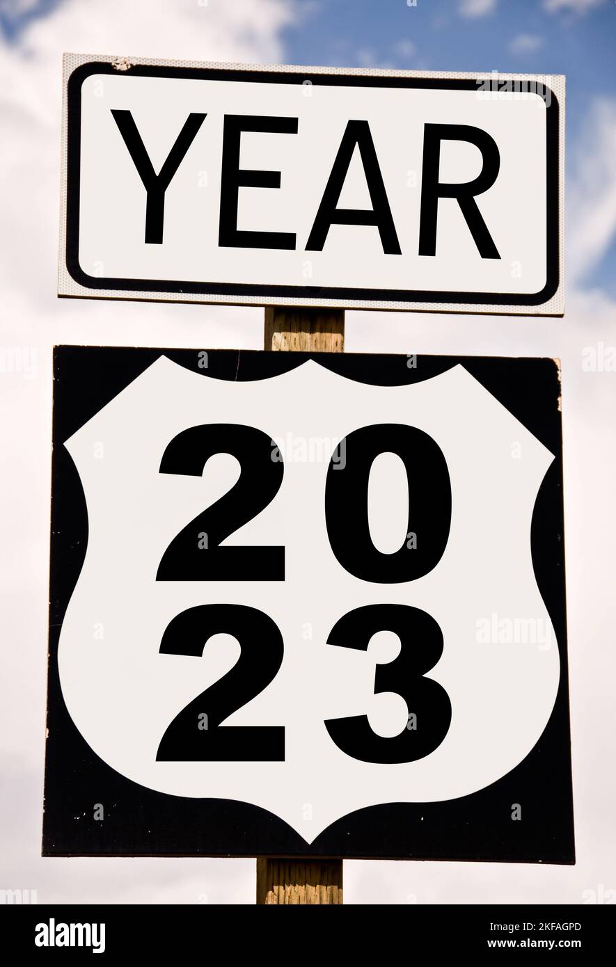 Carte du nouvel an 2023 Banque de photographies et d’images à haute ...