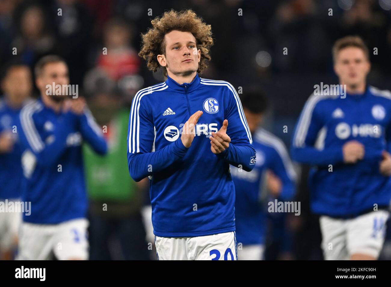 GELSENKIRCHEN - Alex Kral du FC Schalke 04 pendant le match de Bundesliga entre le FC Schalke 04 et le FC Bayern Munich à Veltins-Arena sur 12 novembre 2022 à Gelsenkirchen, Allemagne. AP | hauteur néerlandaise | GERRIT DE COLOGNE Banque D'Images
