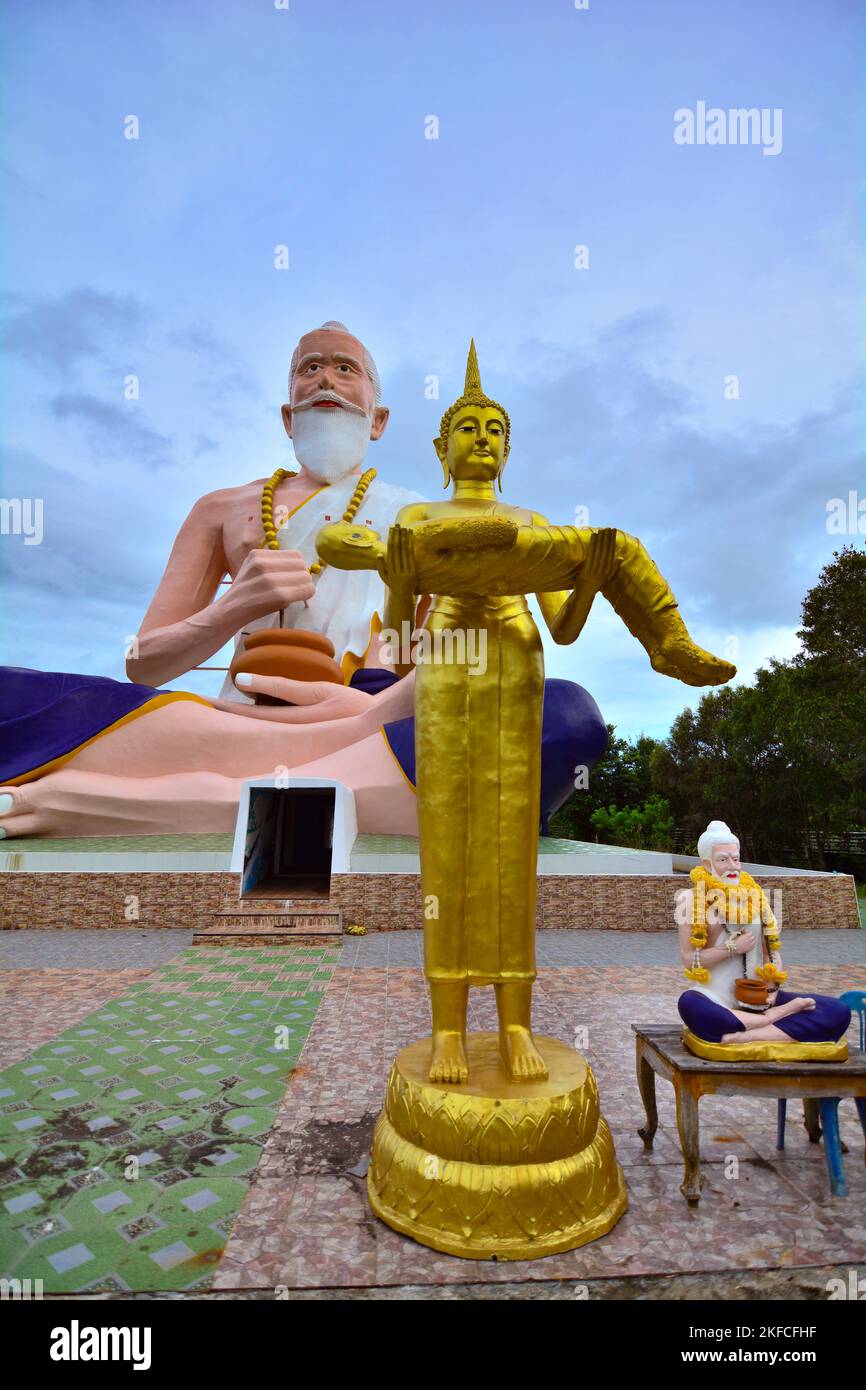 Temple bouddhiste thaïlandais en Thaïlande Banque D'Images