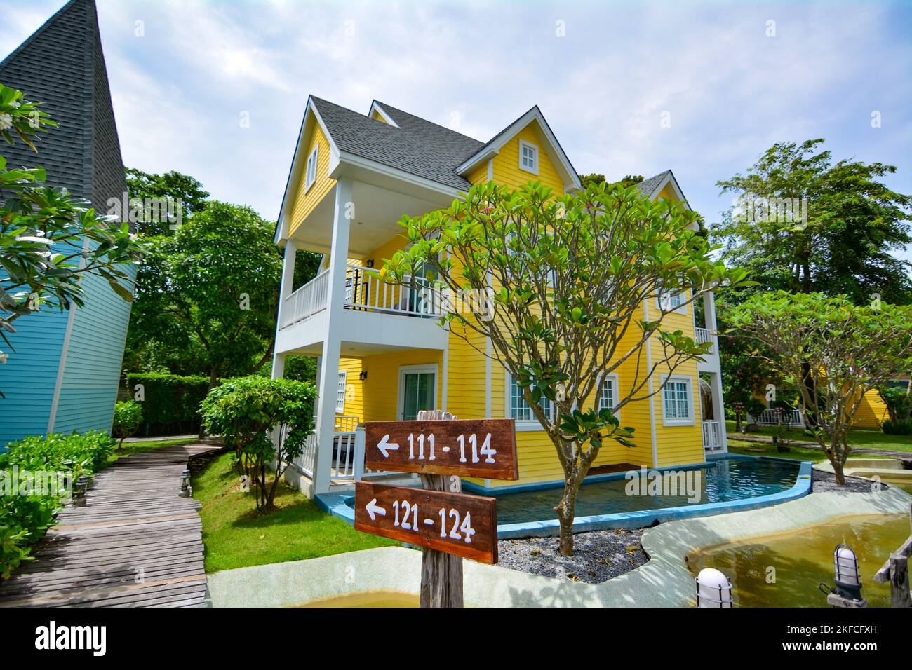 Peggys Cove hébergement de luxe en Thaïlande Banque D'Images