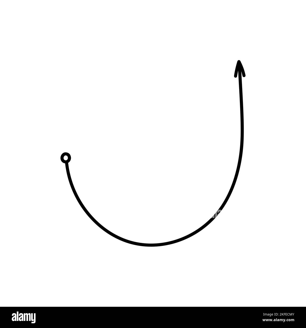Jeu d'icônes de flèches de torsion et de writhing noires Illustration de Vecteur