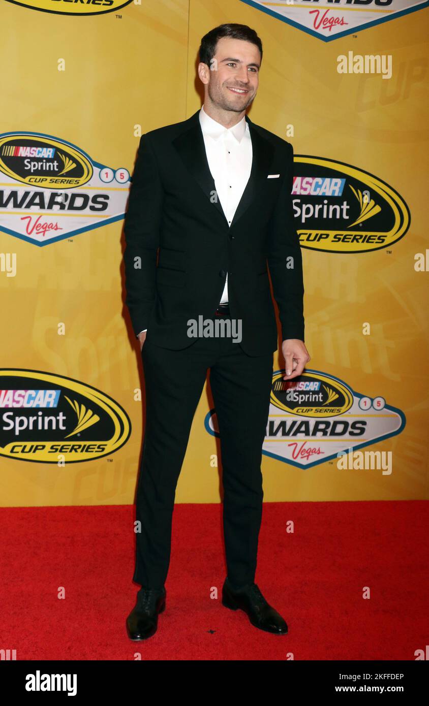 Sam Hunt participant aux NASCAR Sprint Cup Series Awards 2015 au Wynn Hotel & Casino, Las Vegas, 4 décembre 2015. Banque D'Images