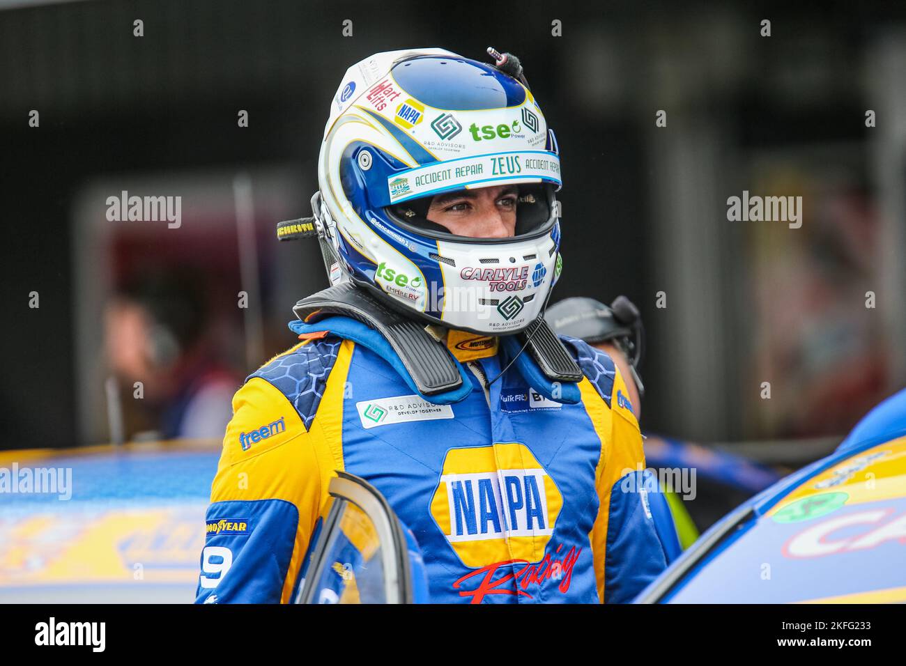 9 Dan Camish NAPA Racing UK Ford Focus pendant les Round 16, 17 et 18 du British Touring Championship à Knockhill, Fife, Écosse, Royaume-Uni Banque D'Images