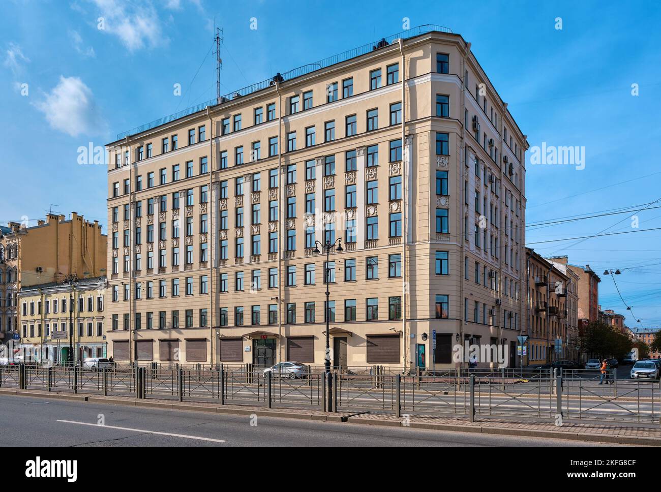 Pavlov ancienne maison rentable, 1913-1914, à l'heure actuelle, le principal département d'enquête du Ministère de l'intérieur de la Fédération de Russie Banque D'Images Pavlov ancienne maison rentable, 1913-1914, à l'heure actuelle, le principal département d'enquête du Ministère de l'intérieur de la Fédération de Russie Banque D'Images