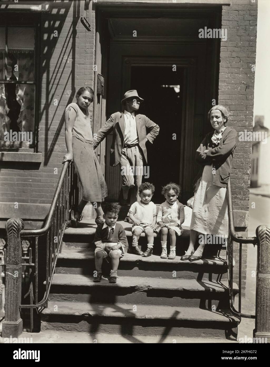 Jay Street, n° 115, 1936. Banque D'Images