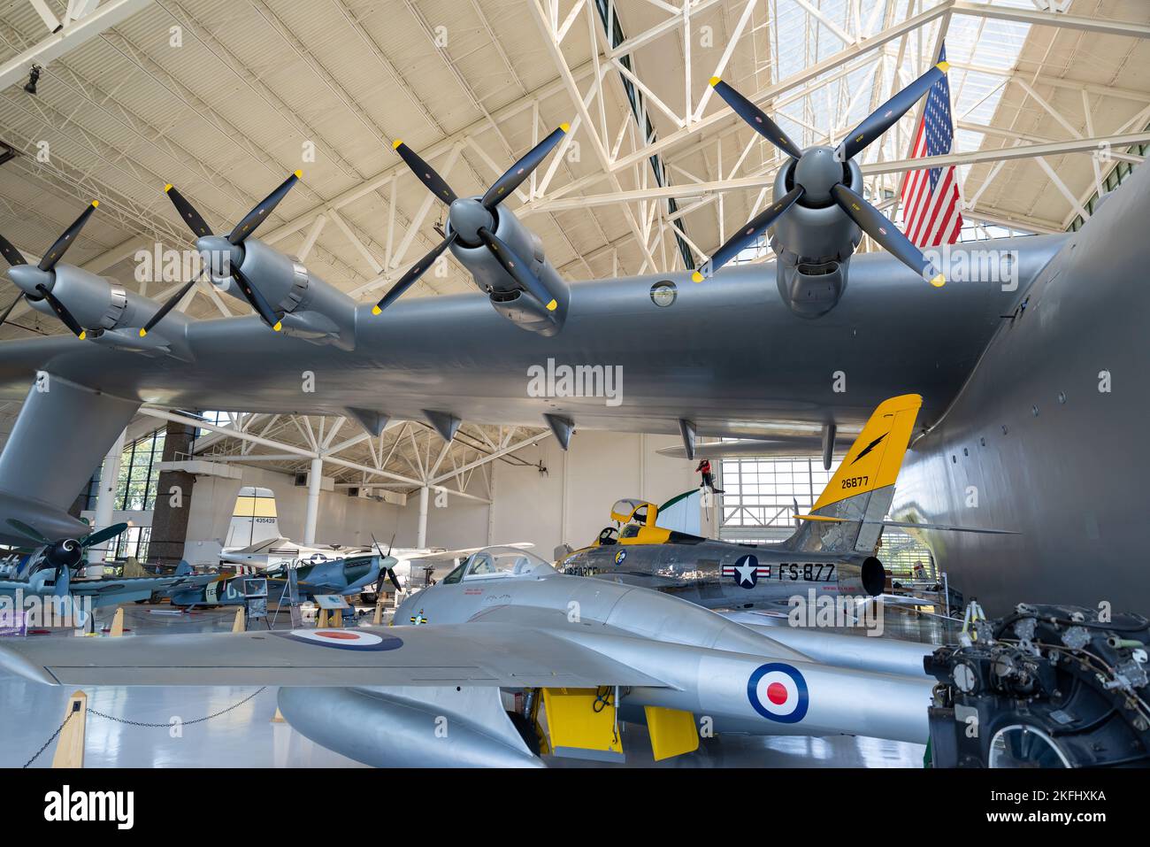 Un avion de guerre allemand dans un musée de l'Oregon, aux États-Unis Banque D'Images