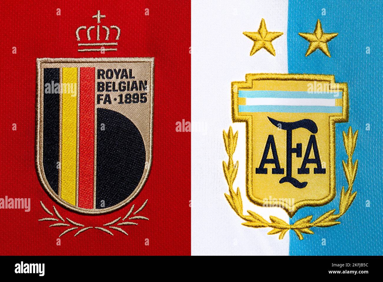 PATCH QATAR 2022 FIFA WORLD CUP Coupe du monde kit thermocollant 22 UEFA EUR 12,00 - ES