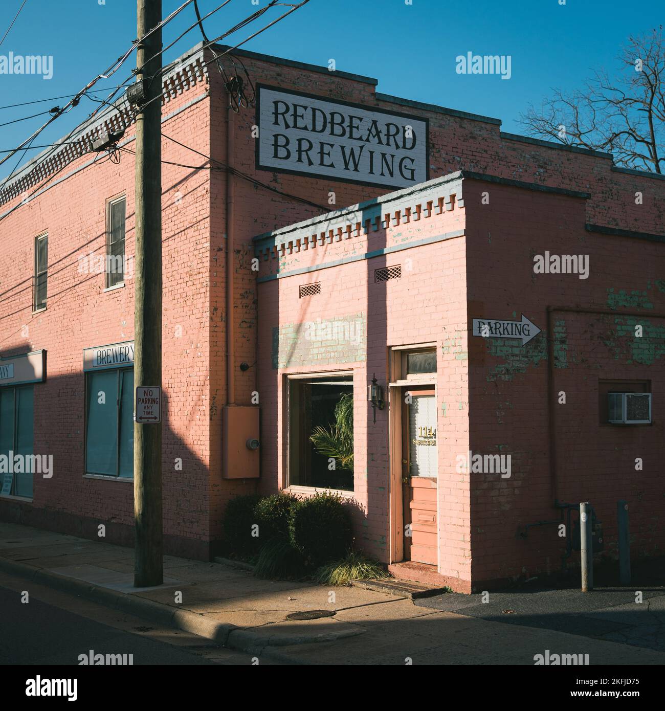 Redbeard Brewing Company, Staunton, Virginie Banque D'Images