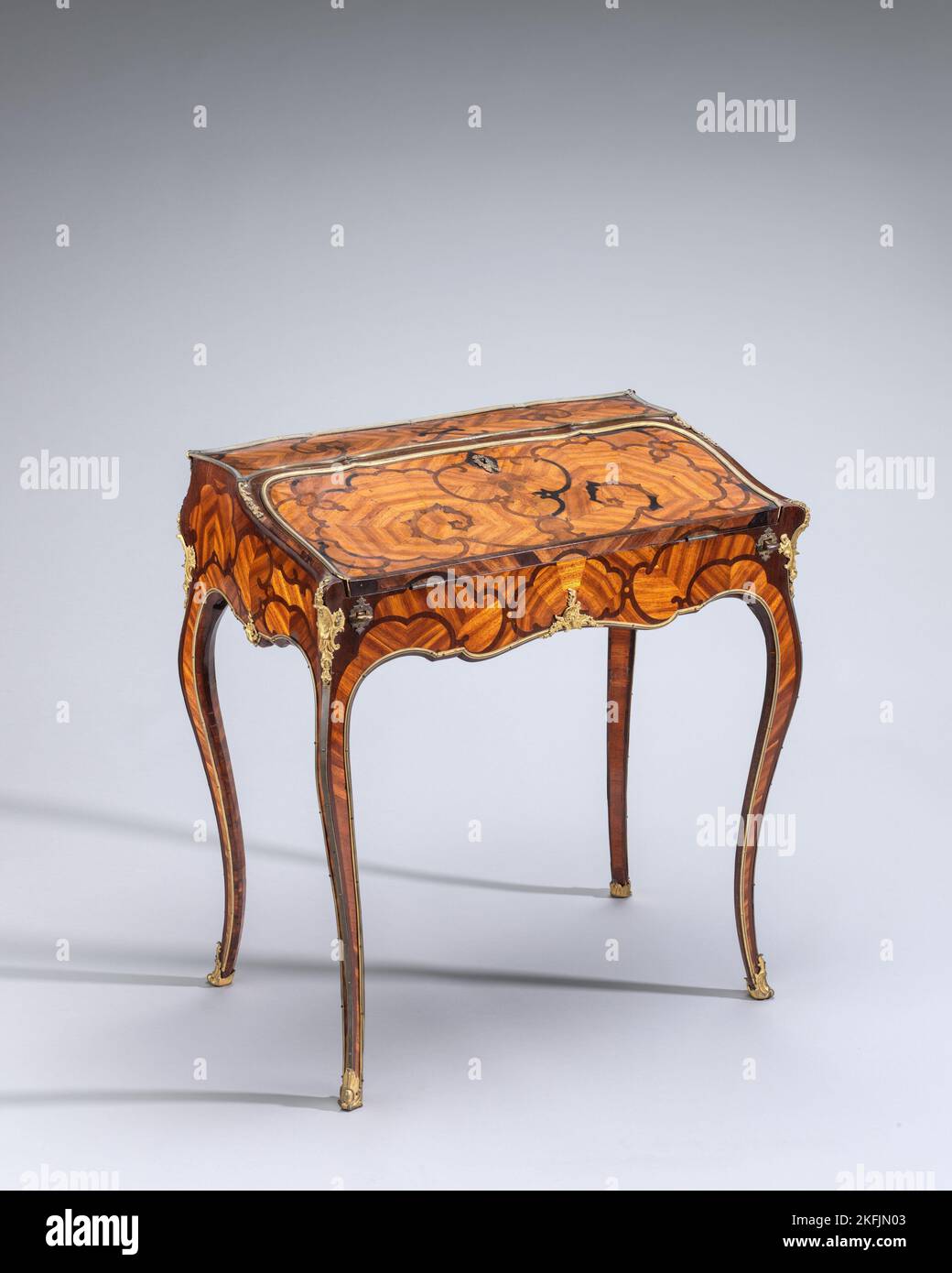 Bureau de travail (table et n° xe0; en bataille), c. 1750. Banque D'Images