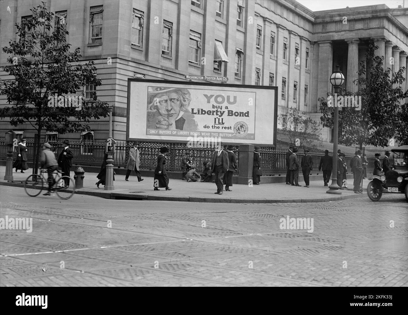 Liberty Loans - 2nd Loan; Affiches, 1917. Banque D'Images