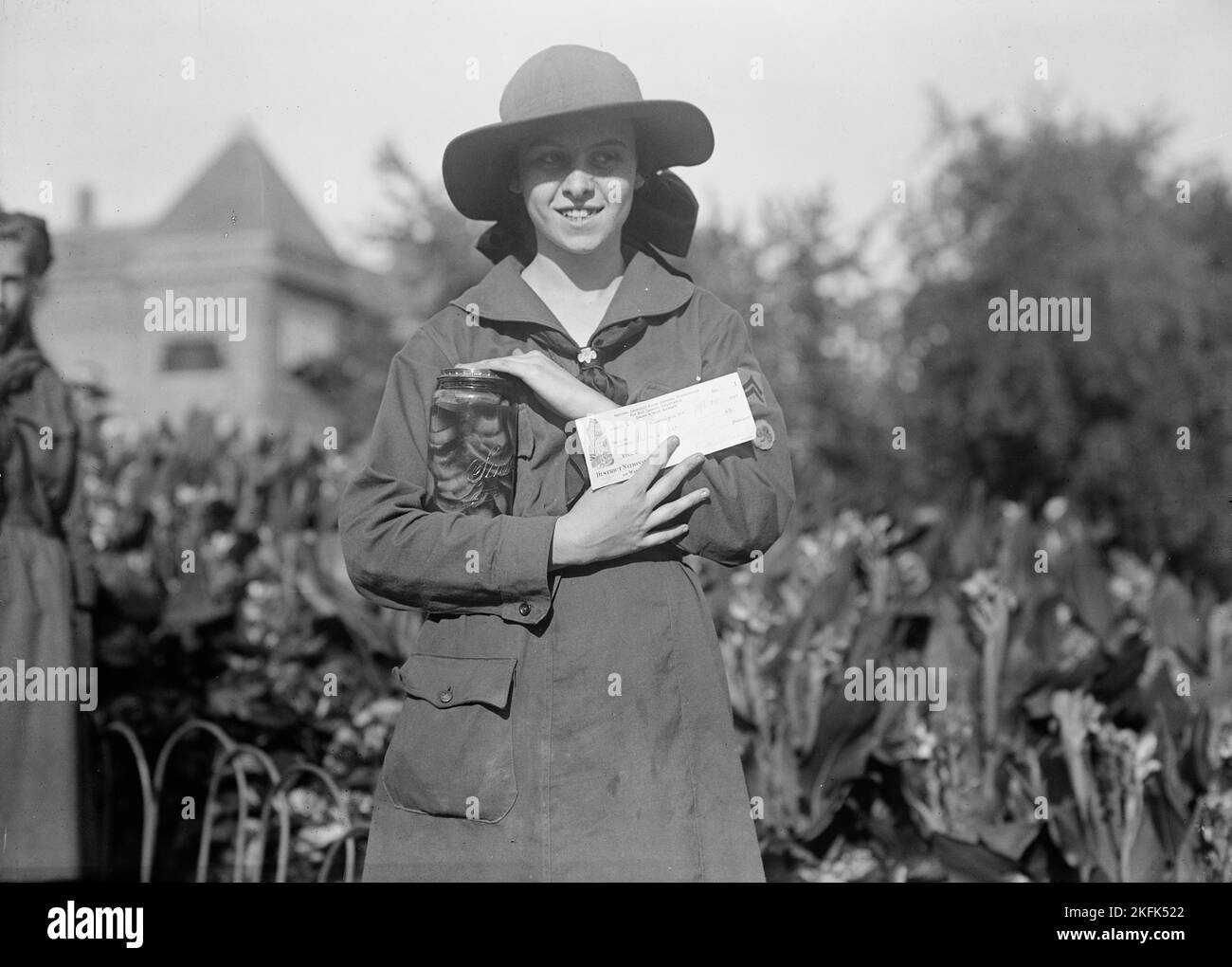 Éclaireuses - Helen TEW, 1917. Banque D'Images