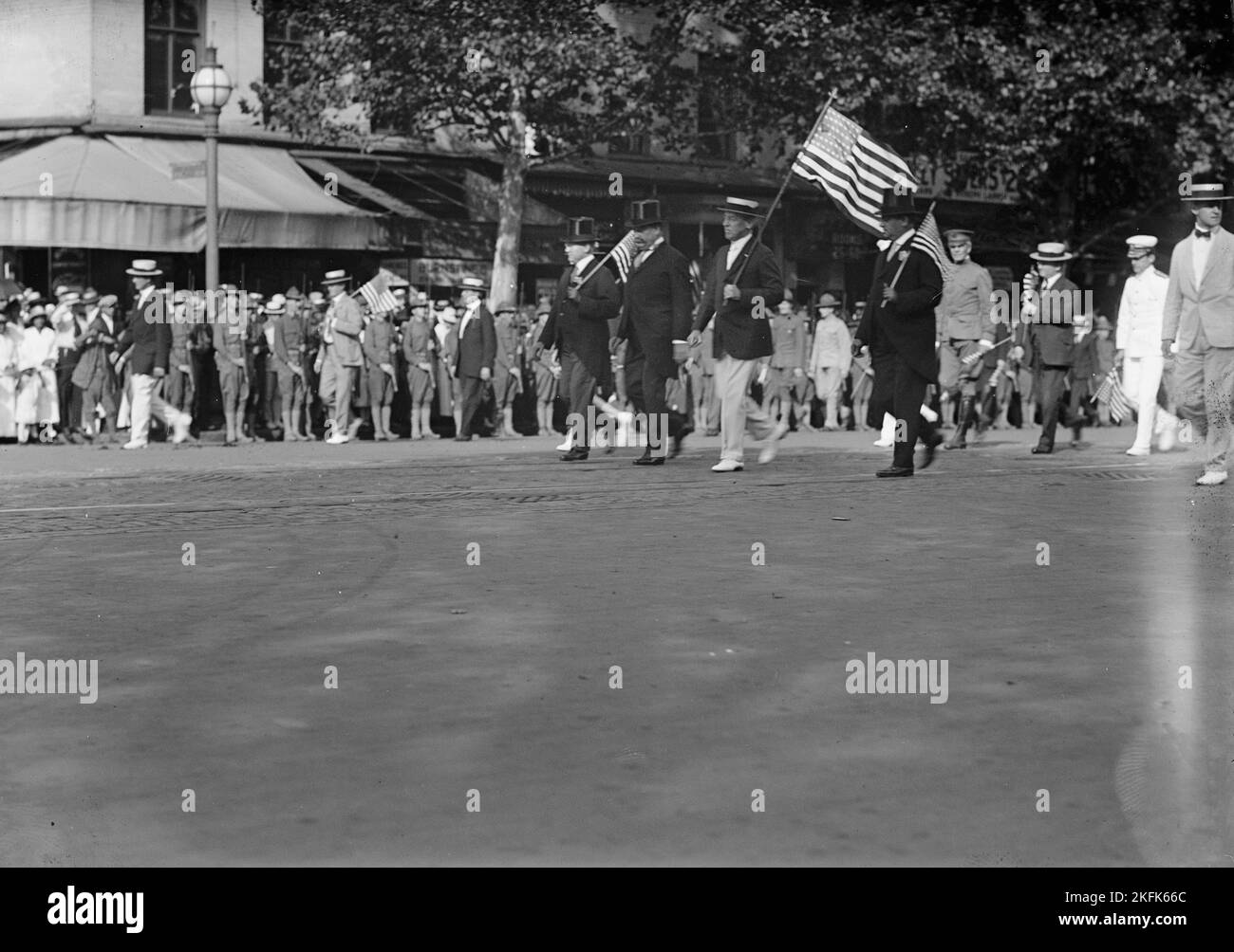 Projet de défilé - C.J. Columbus; William F. Gude; Wilson; William T. Galliher, 1917. Banque D'Images