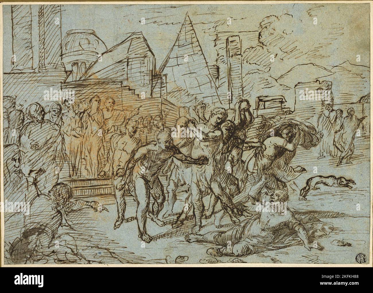 Virage de Saint Stephen, s.d. Attribué à Raymond de Lafage. Banque D'Images Virage de Saint Stephen, s.d. Attribué à Raymond de Lafage. Banque D'Images