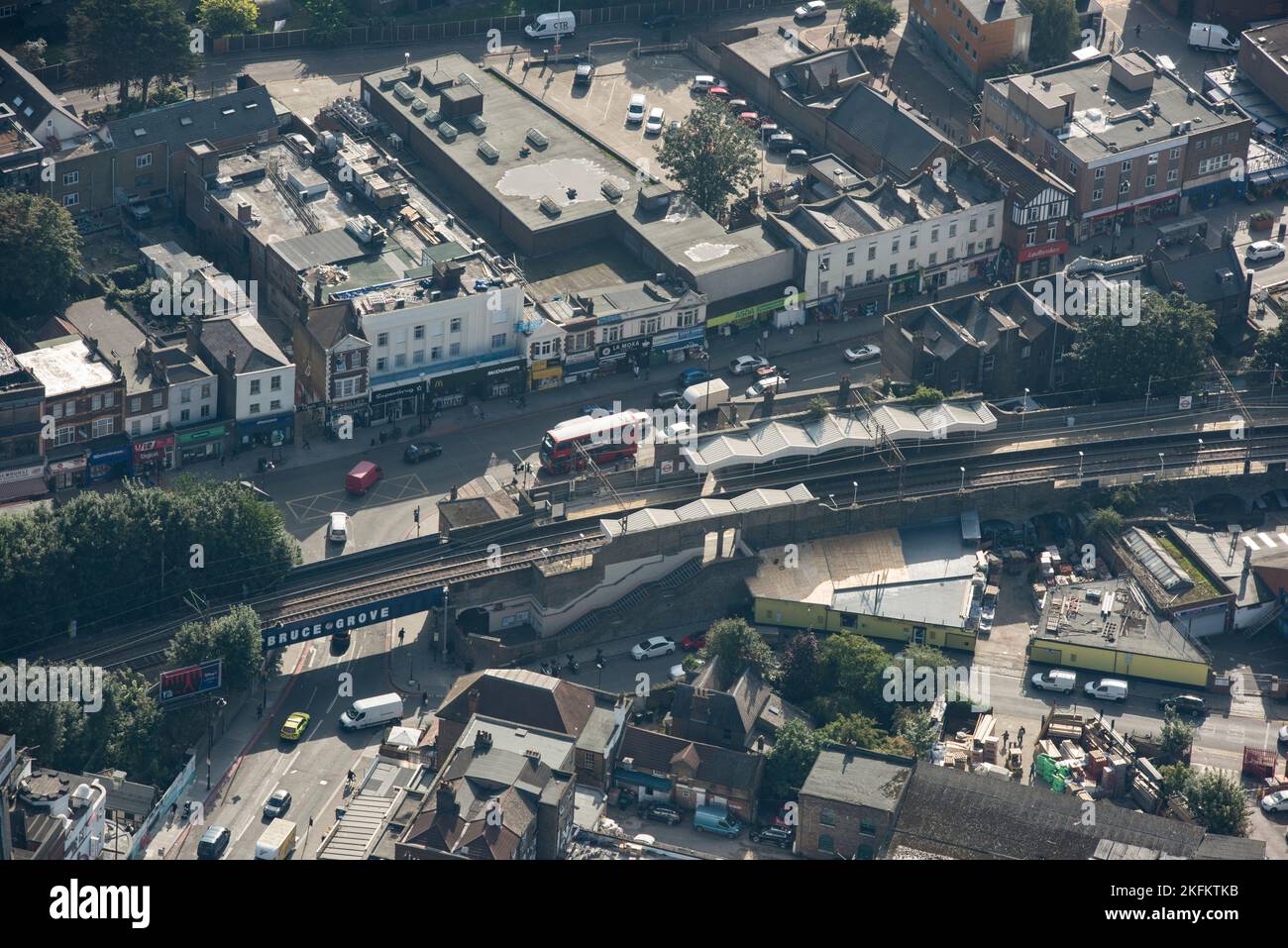 Tottenham High Road High Street Heritage action zone, Tottenham, Greater London Authority, 2021. Banque D'Images