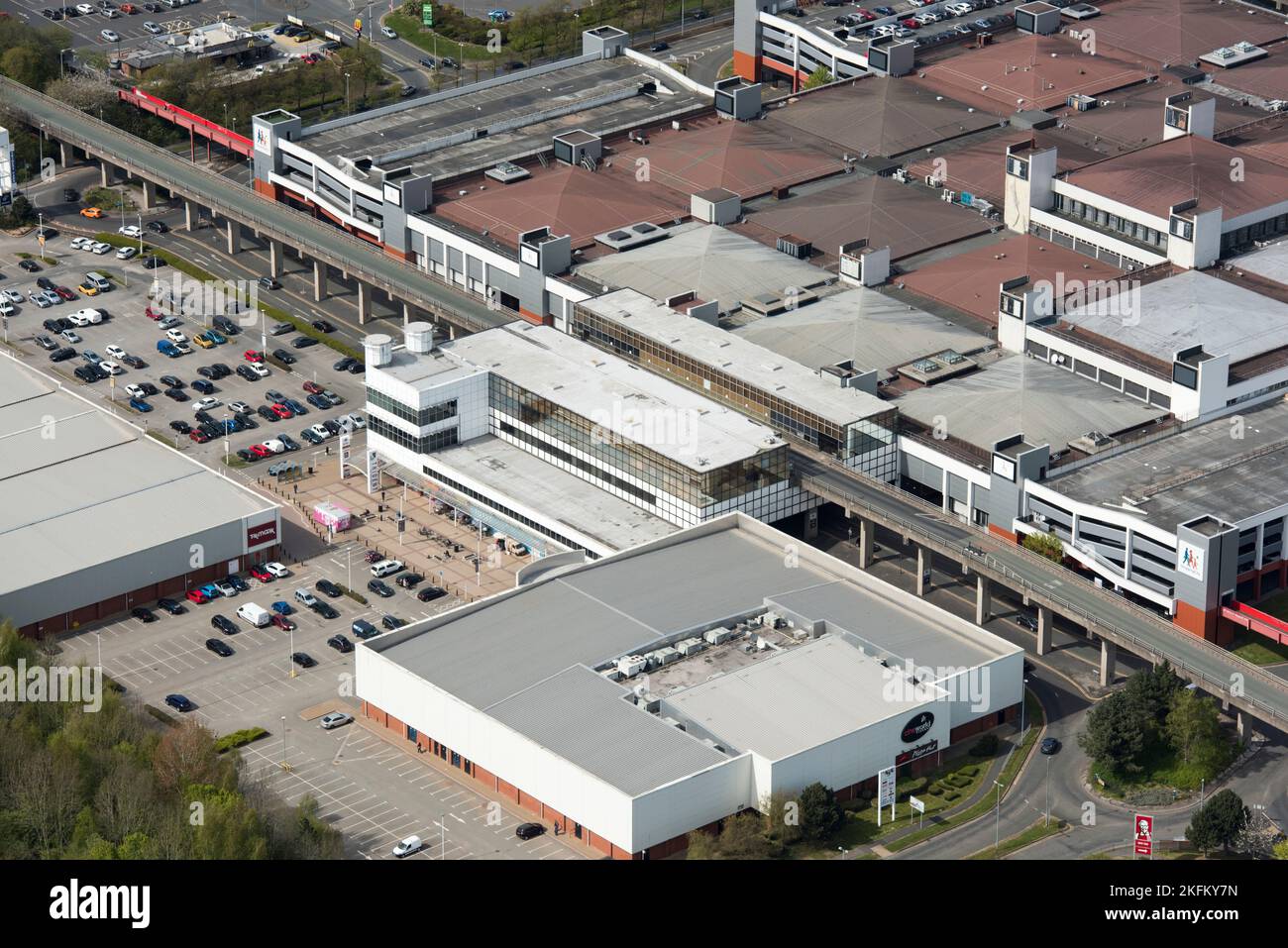 Runcorn Shopping City, Halton, Cheshire, 2021. Banque D'Images