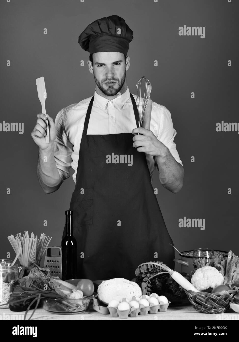 Cuisine et concept de cuisine. Cuisine Banque D'Images