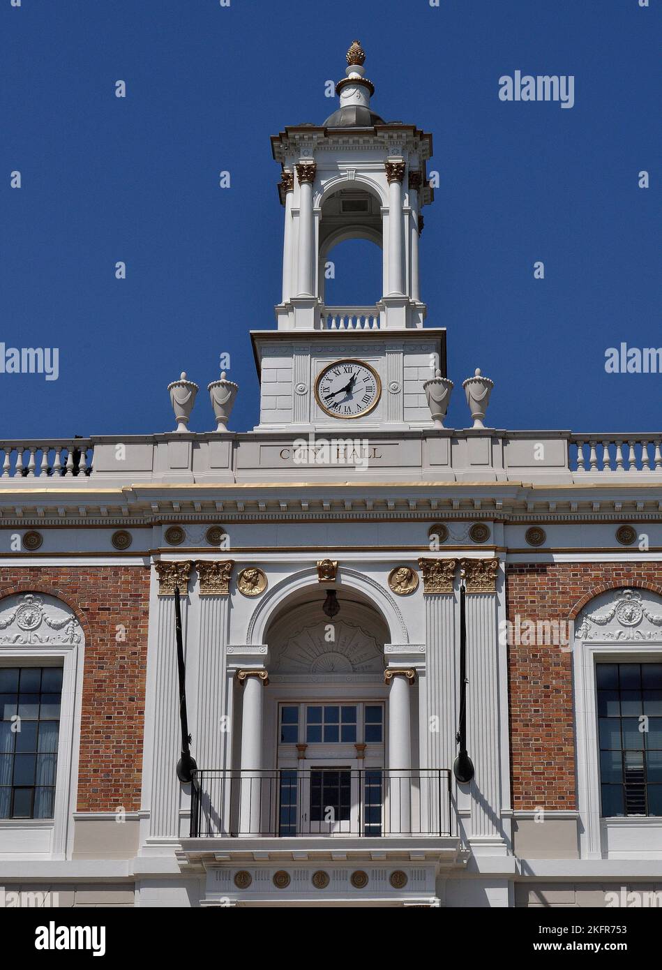 Hôtel de ville dans la ville de South San Francisco, Californie Banque D'Images