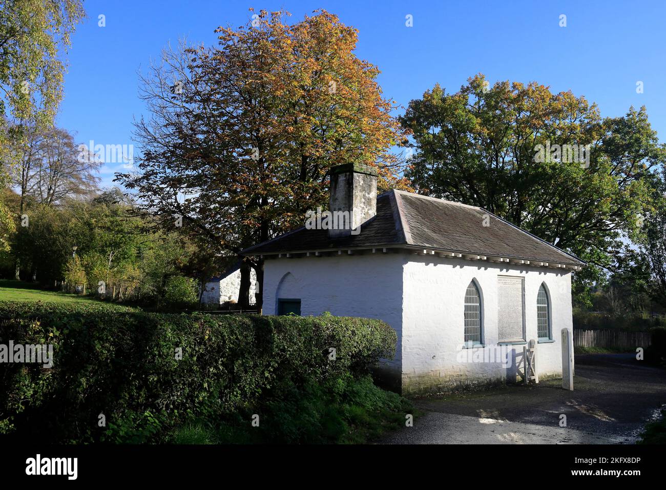 Le Tollhouse, Musée national d'Histoire de St Fagans. Amgueddfa Werin Cymru. Pris en novembre 2022. Automne. Banque D'Images
