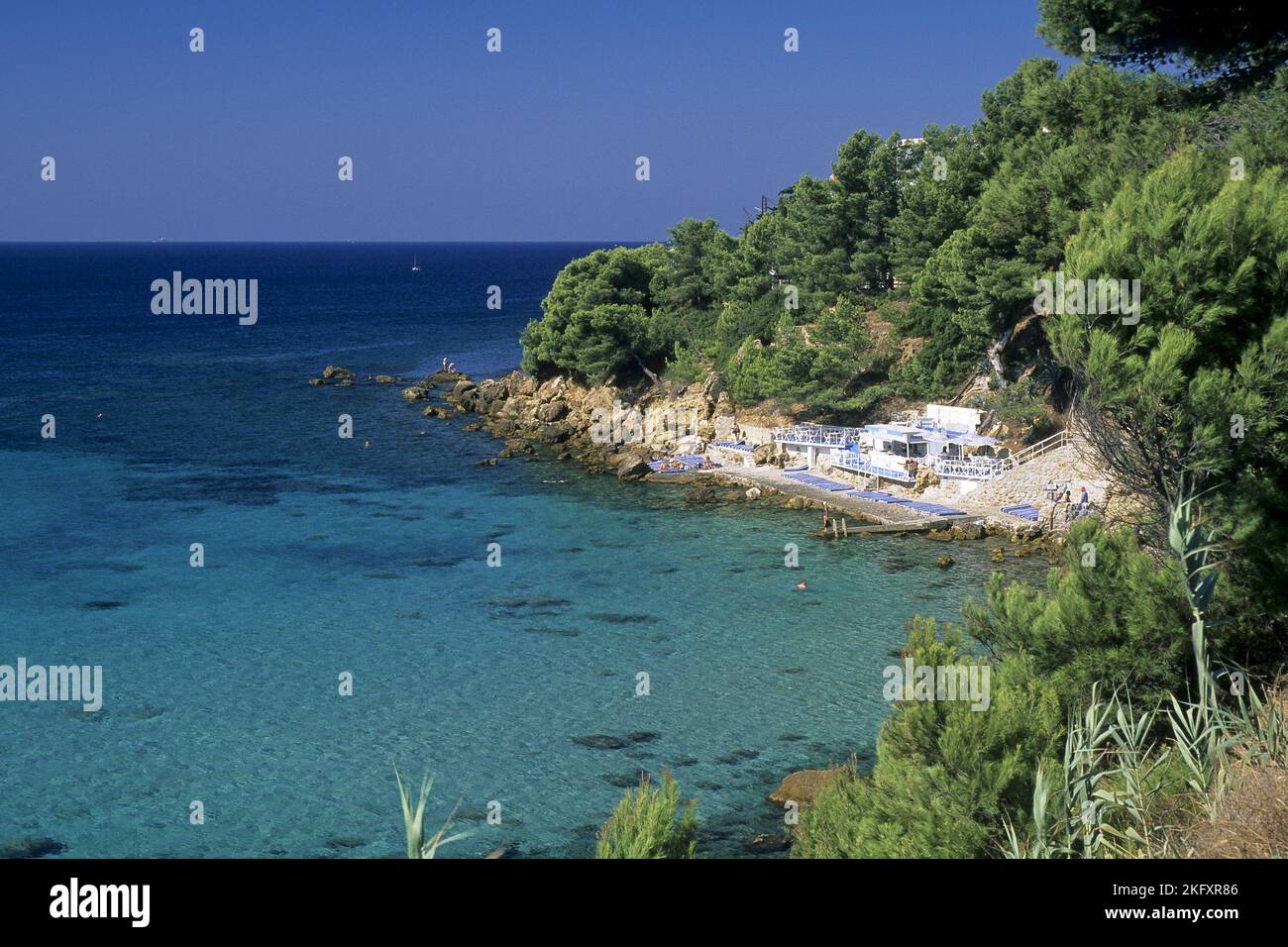 FRANCE. VAR (83) SANARY-SUR-MER Banque D'Images