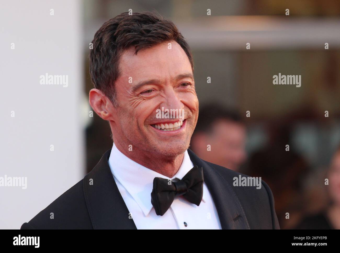 Hugh Jackman tapis rouge Venise « le fils » Banque D'Images