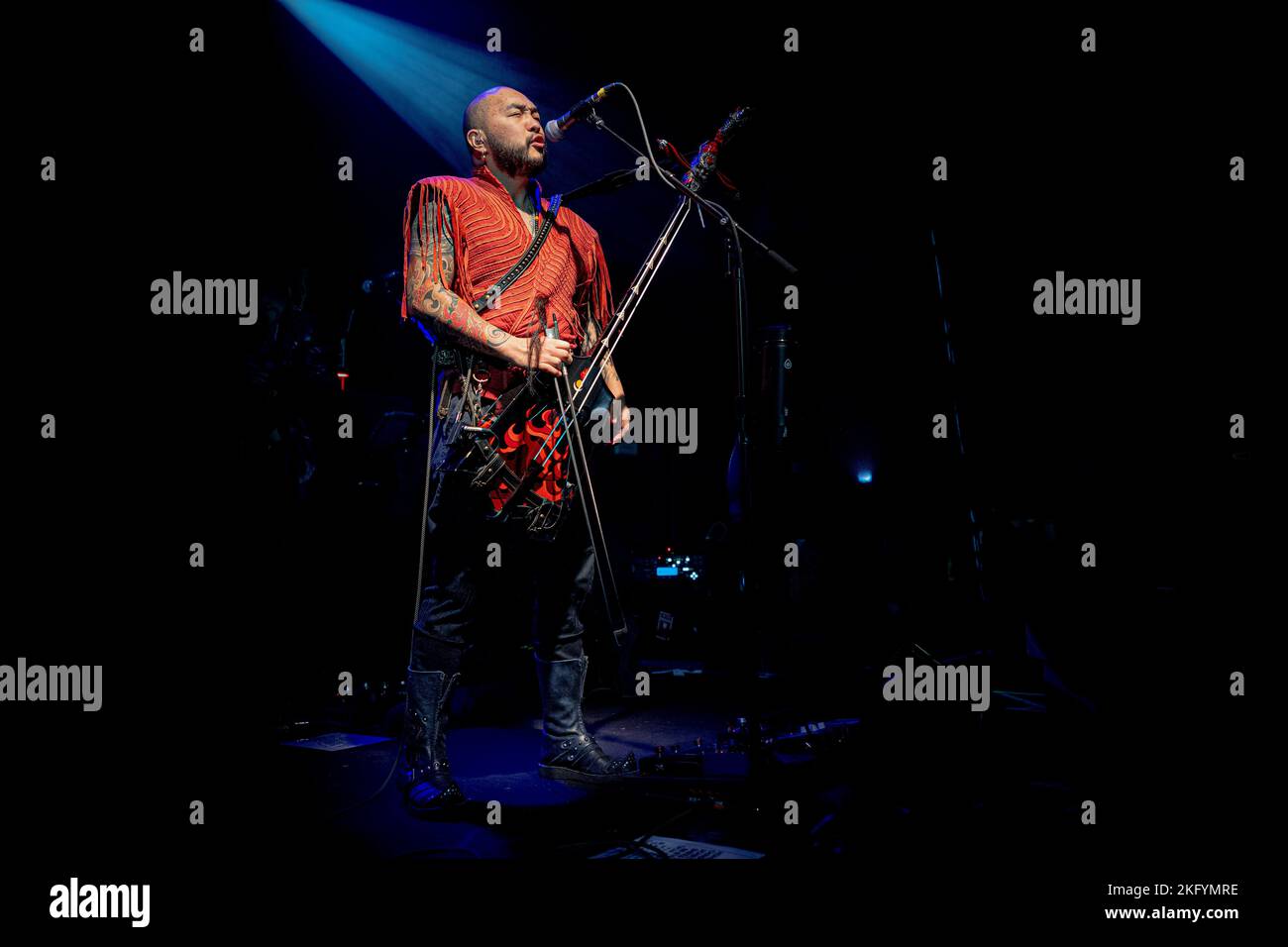 Italie 13 novembre 2022 le Hu - Tour du tonnerre noir - en direct à Alcatraz Milan © Andrea Ripamonti / Alamy Banque D'Images