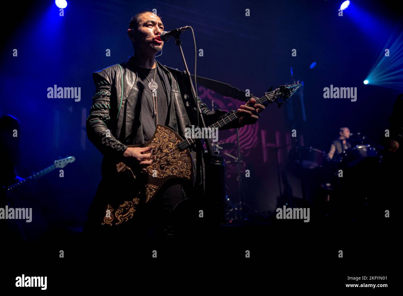 Italie 13 novembre 2022 le Hu - Tour du tonnerre noir - en direct à Alcatraz Milan © Andrea Ripamonti / Alamy Banque D'Images