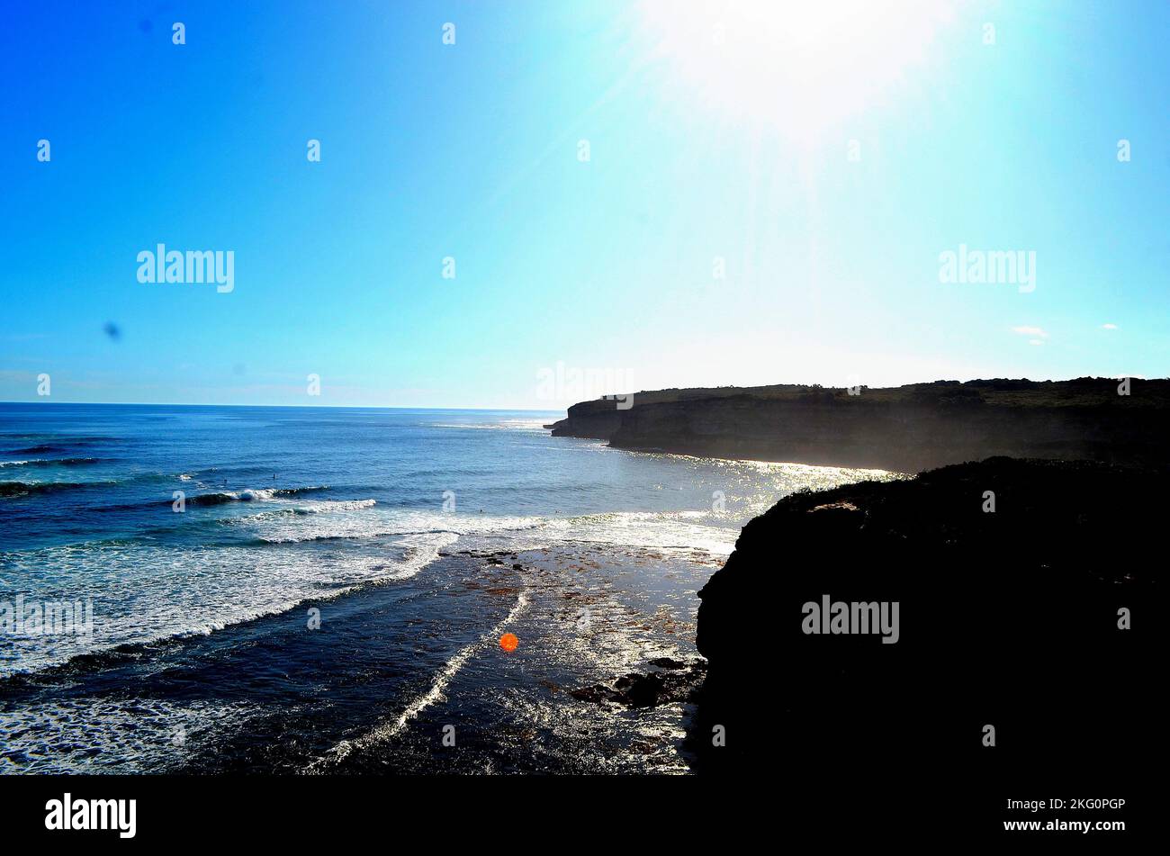 Diverses photos prises à Lock ARD gorge à Port Campbell sur la Great Ocean Road Victoria, Australie Banque D'Images