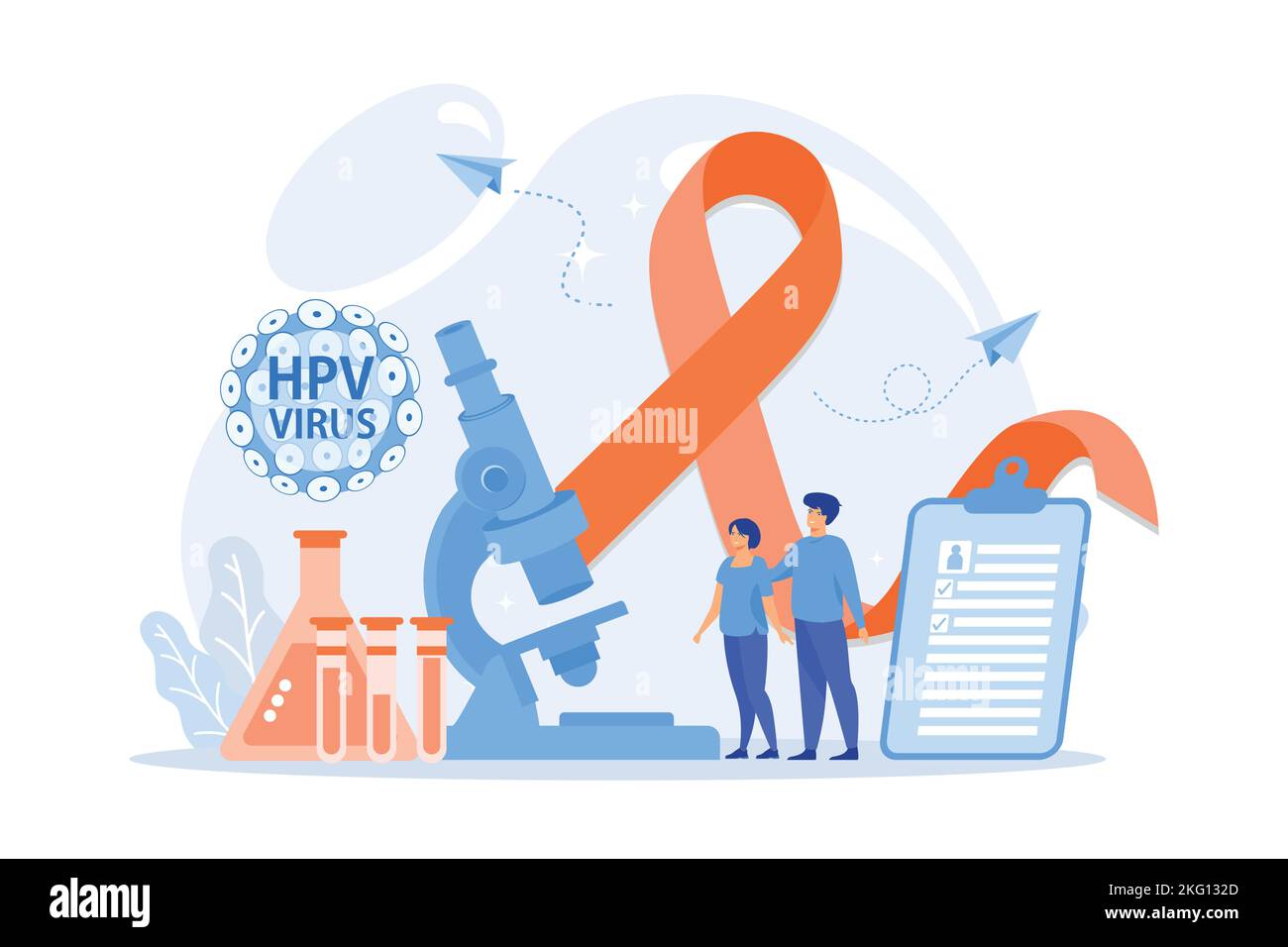 Développement du papillomavirus humain. Symptôme de la maladie